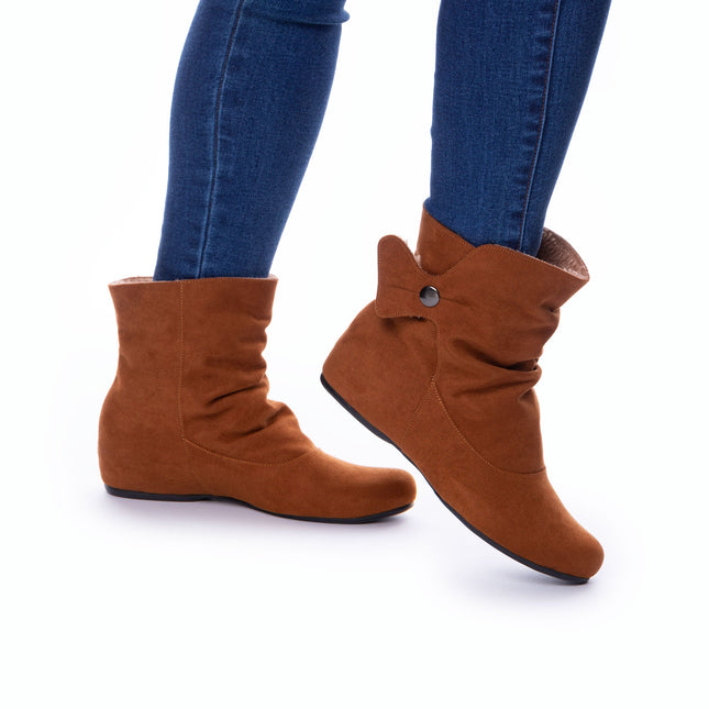 Botines Suecia - Camel - Tienda Nébula