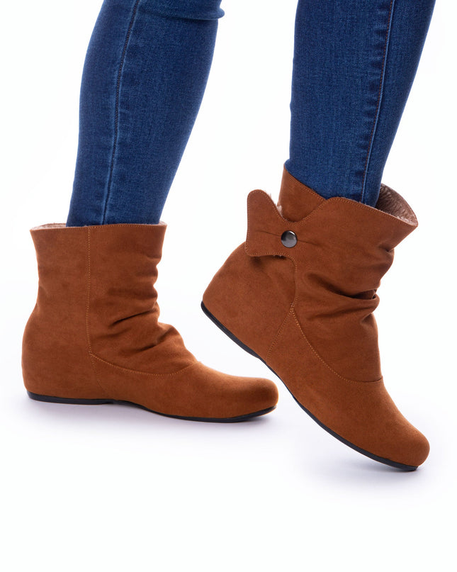 Botines Suecia - Camel - Tienda Nébula