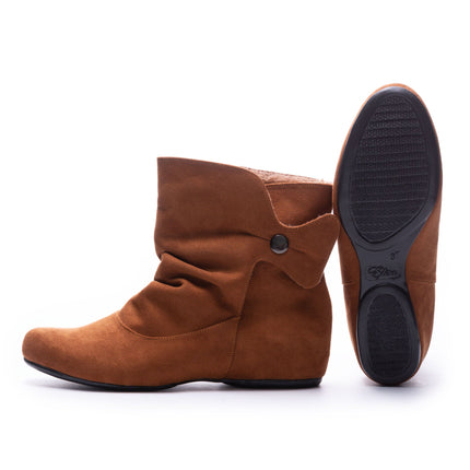 Botines Suecia - Camel - Tienda Nébula