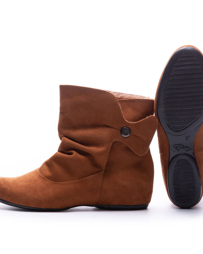 Botines Suecia - Camel - Tienda Nébula