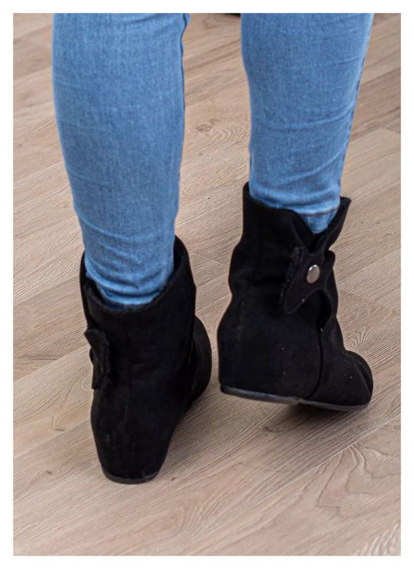 Botines Suecia - Negro - Tienda Nébula