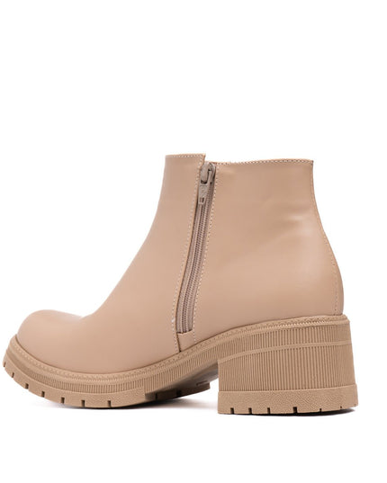 Botines Sylvana - Beige - Tienda Nébula