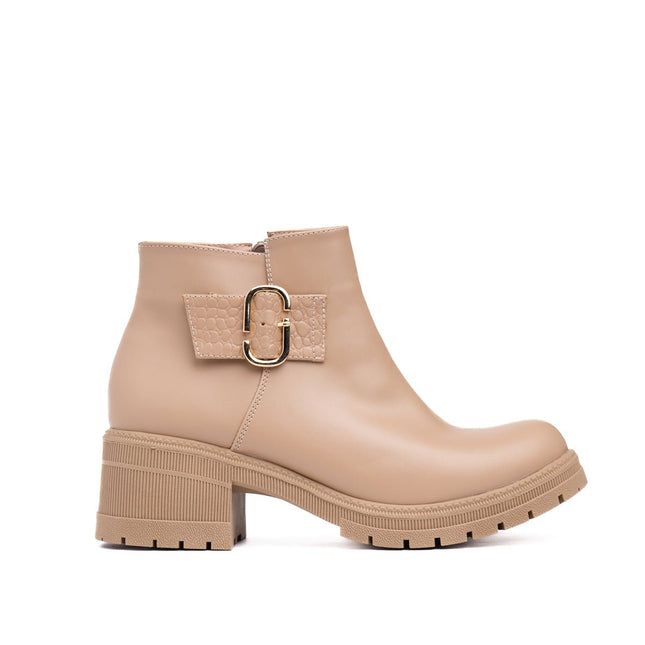 Botines Sylvana - Beige - Tienda Nébula