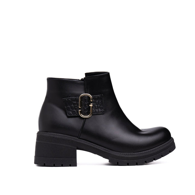 Botines Sylvana - Negro - Tienda Nébula