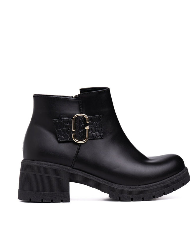Botines Sylvana - Negro - Tienda Nébula