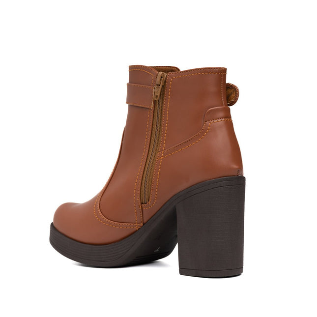 Botines Veata - Camel - Tienda Nébula