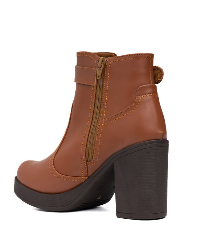 Botines Veata - Camel - Tienda Nébula