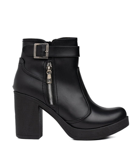 Botines Veata - Negro - Tienda Nébula