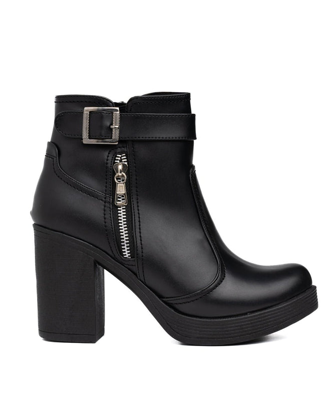Botines Veata - Negro - Tienda Nébula