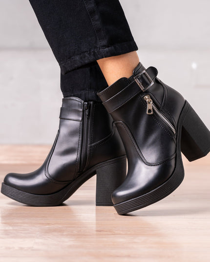 Botines Veata - Negro - Tienda Nébula