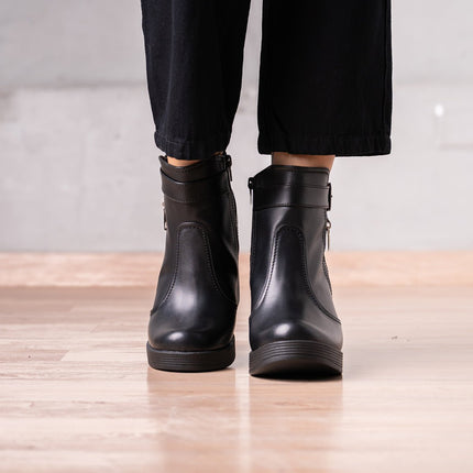 Botines Veata - Negro - Tienda Nébula