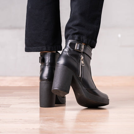 Botines Veata - Negro - Tienda Nébula