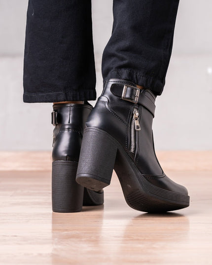 Botines Veata - Negro - Tienda Nébula