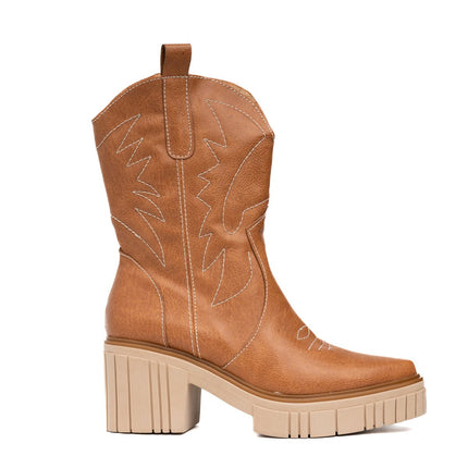 Botines West Coast - Camel - Tienda Nébula