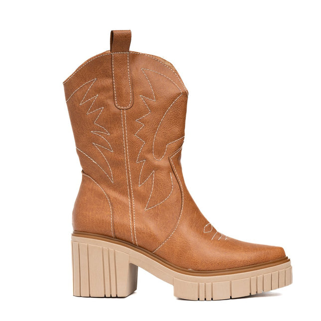 Botines West Coast - Camel - Tienda Nébula