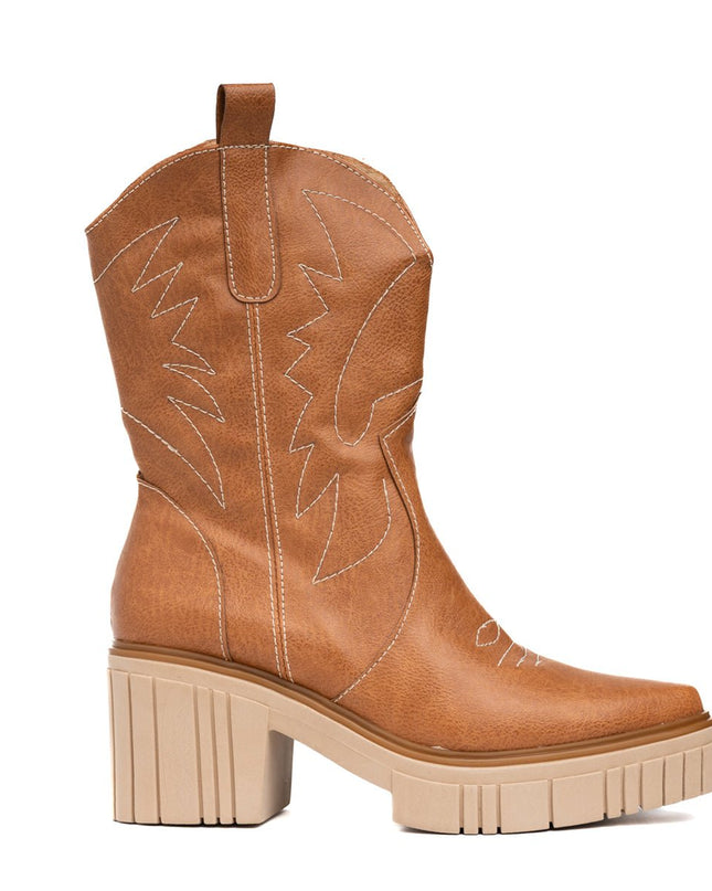 Botines West Coast - Camel - Tienda Nébula