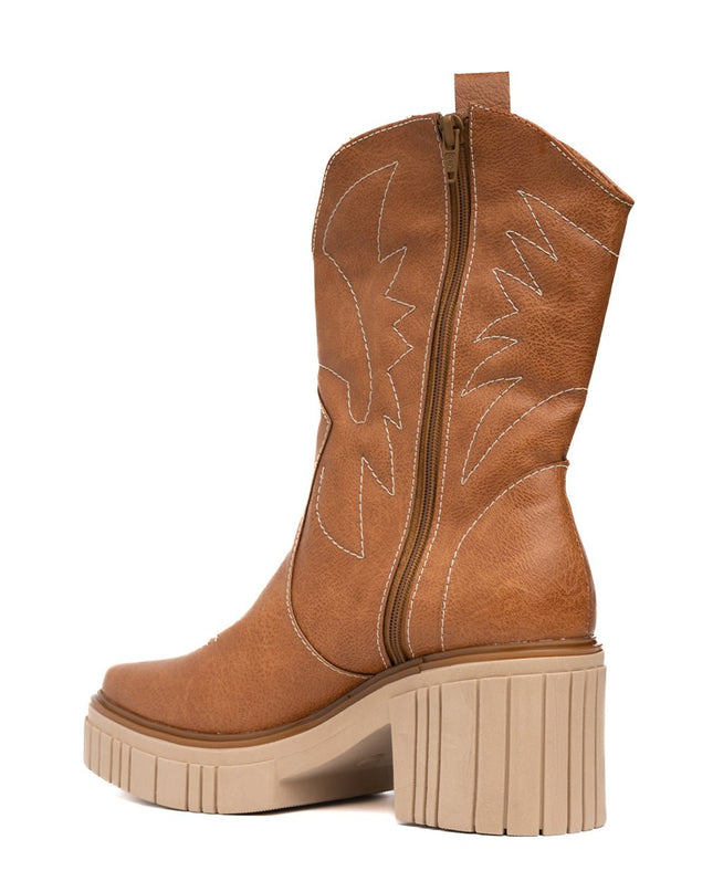 Botines West Coast - Camel - Tienda Nébula