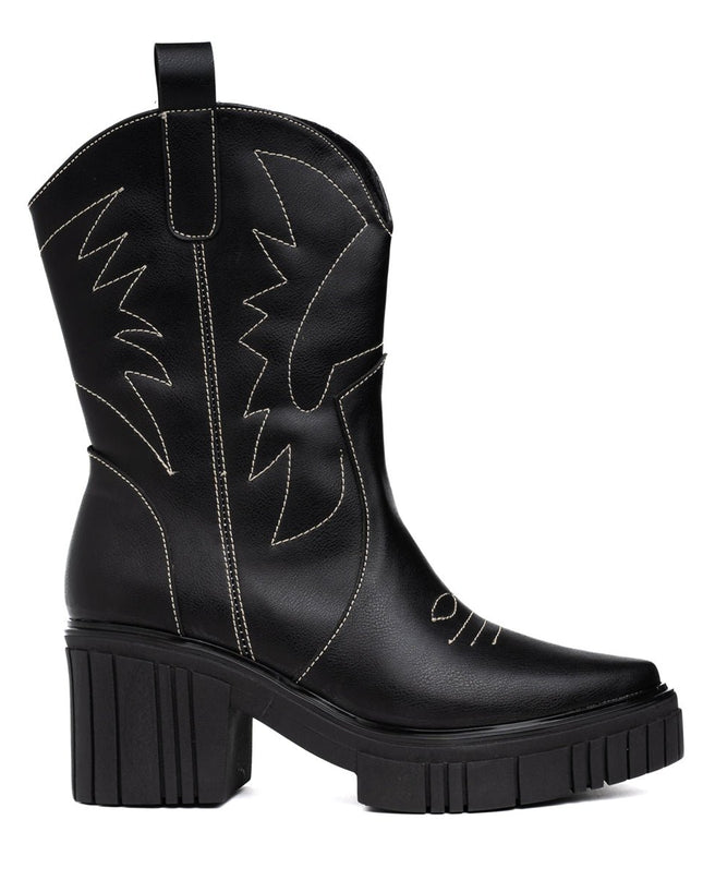 Botines West Coast - Negro - Tienda Nébula