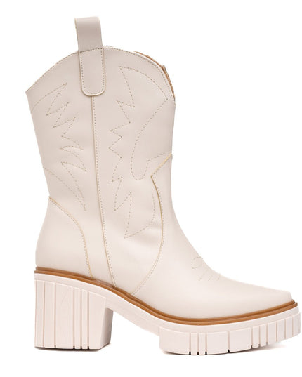 Botines West Coast - Nude - Tienda Nébula