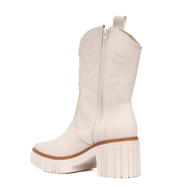 Botines West Coast - Nude - Tienda Nébula