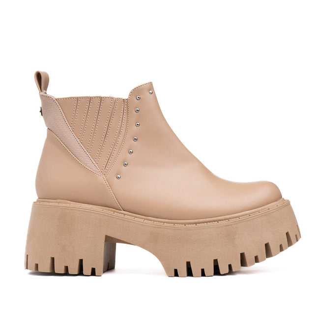 Botines Xyla - Beige - Tienda Nébula