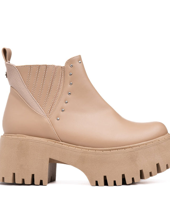 Botines Xyla - Beige - Tienda Nébula