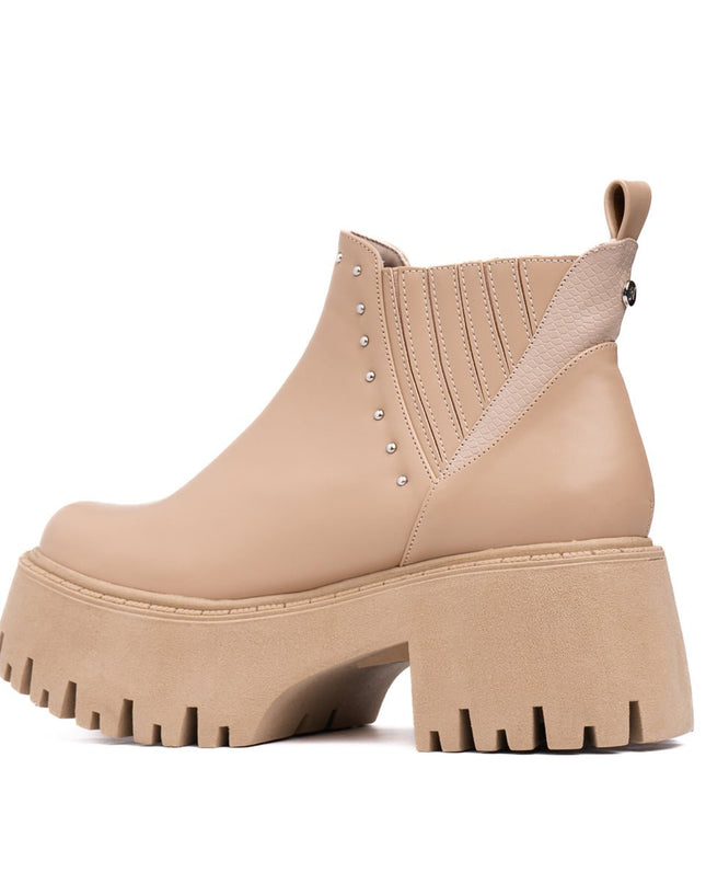 Botines Xyla - Beige - Tienda Nébula