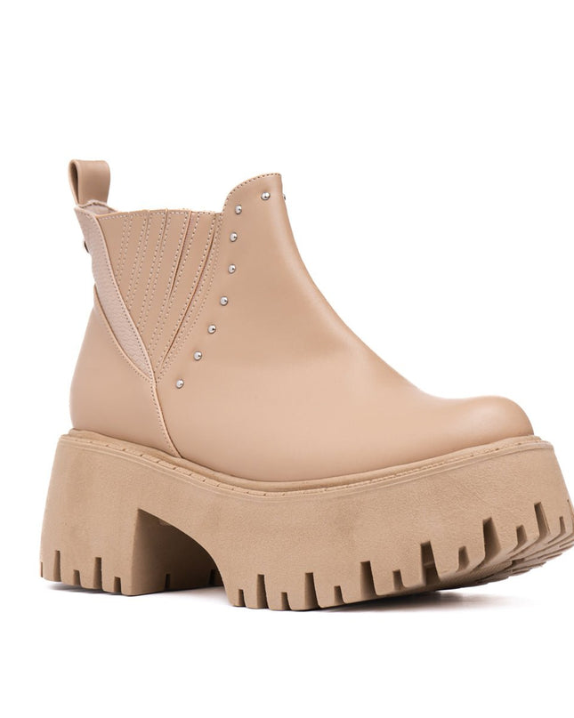 Botines Xyla - Beige - Tienda Nébula