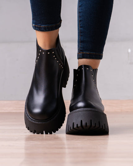 Botines Xyla - Negro - Tienda Nébula