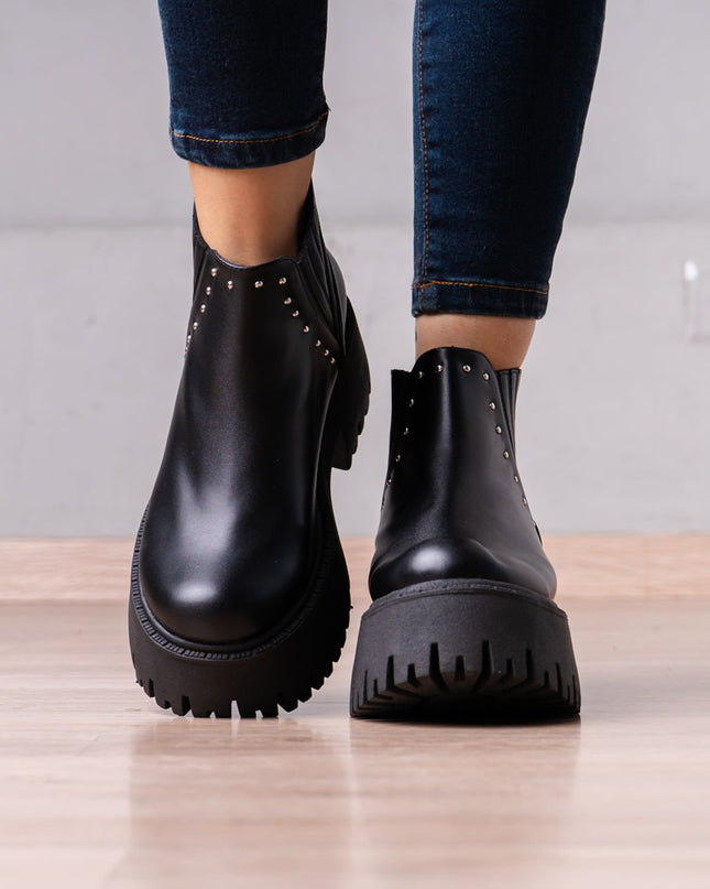 Botines Xyla - Negro - Tienda Nébula