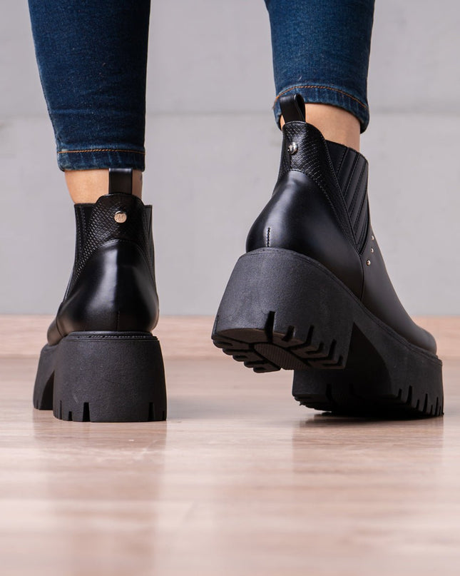 Botines Xyla - Negro - Tienda Nébula