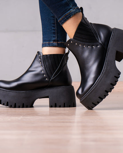 Botines Xyla - Negro - Tienda Nébula