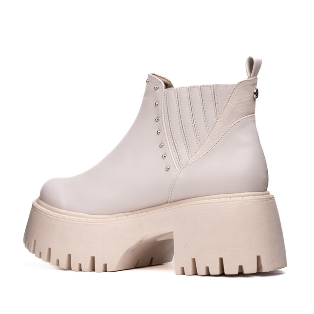 Botines Xyla - Nude - Tienda Nébula