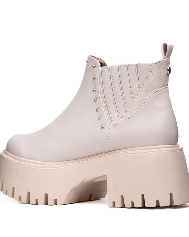 Botines Xyla - Nude - Tienda Nébula