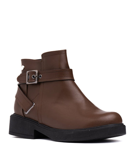 Botines Yanina - Marrón - Tienda Nébula