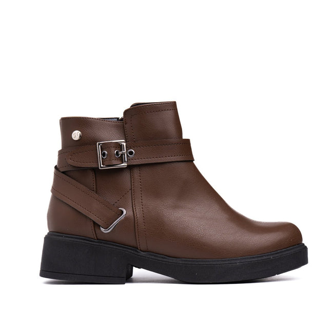 Botines Yanina - Marrón - Tienda Nébula