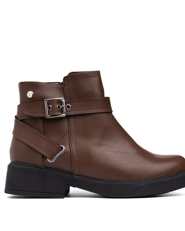 Botines Yanina - Marrón - Tienda Nébula