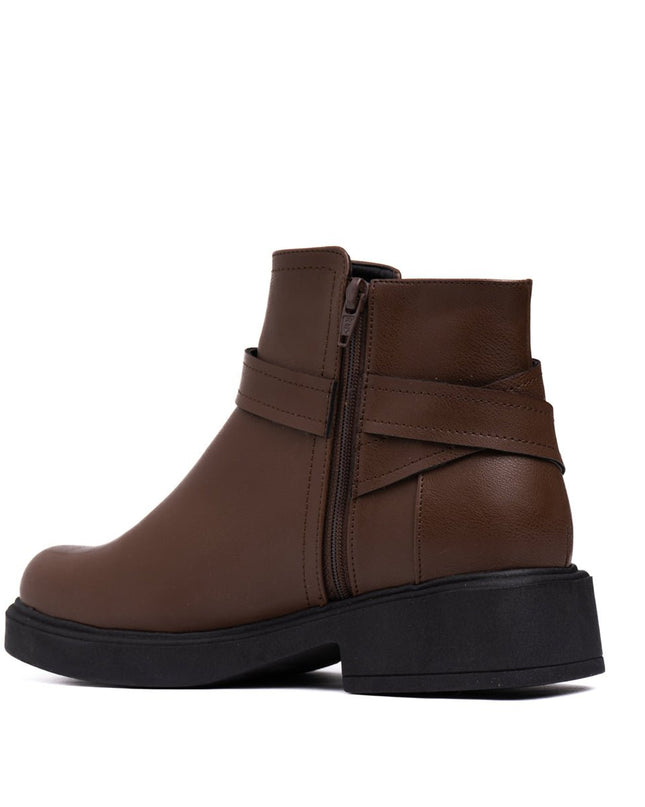 Botines Yanina - Marrón - Tienda Nébula