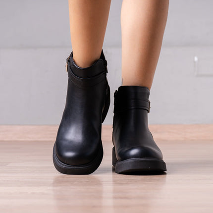Botines Yanina - Negro - Tienda Nébula