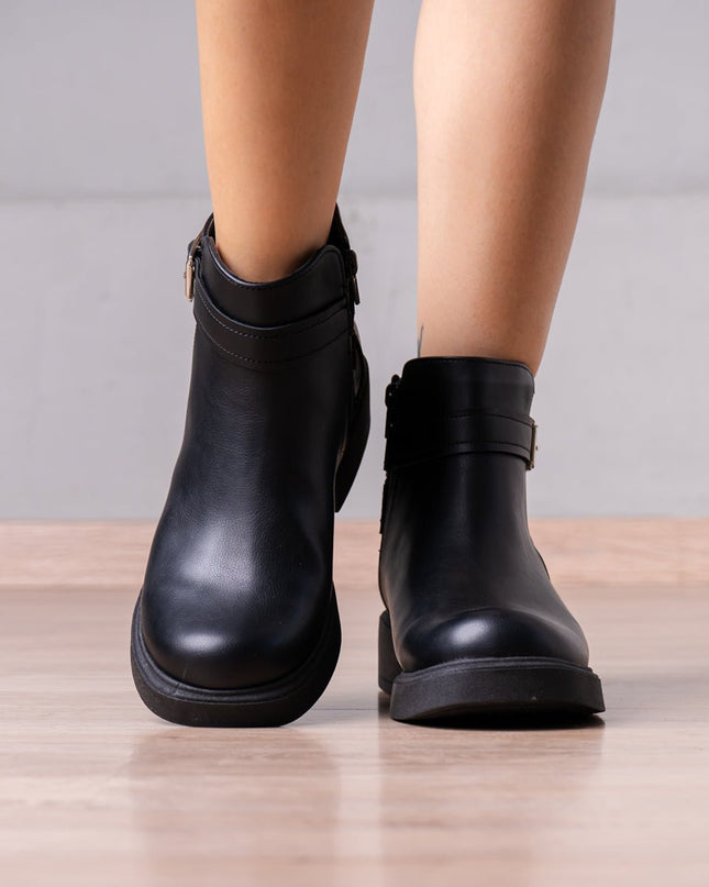 Botines Yanina - Negro - Tienda Nébula