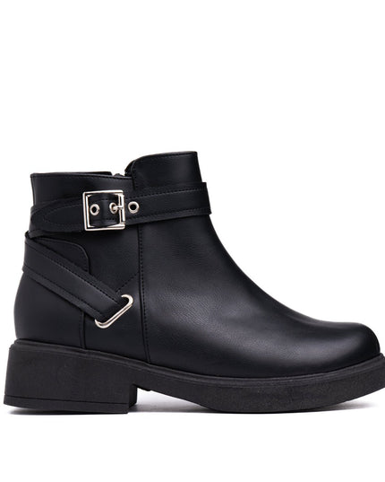 Botines Yanina - Negro - Tienda Nébula