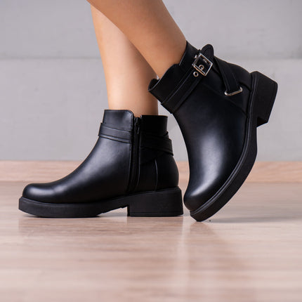 Botines Yanina - Negro - Tienda Nébula