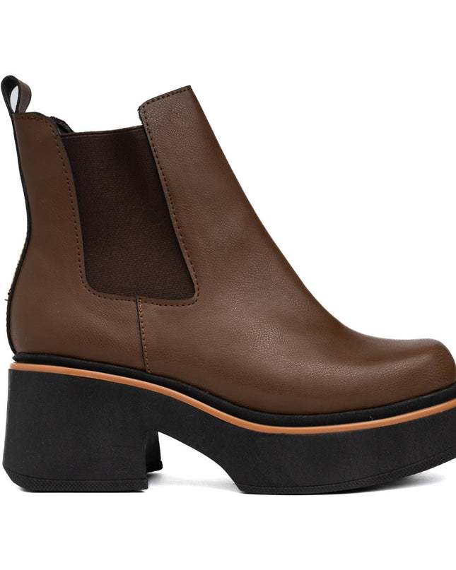 Botines Yuziba - Marrón - Tienda Nébula