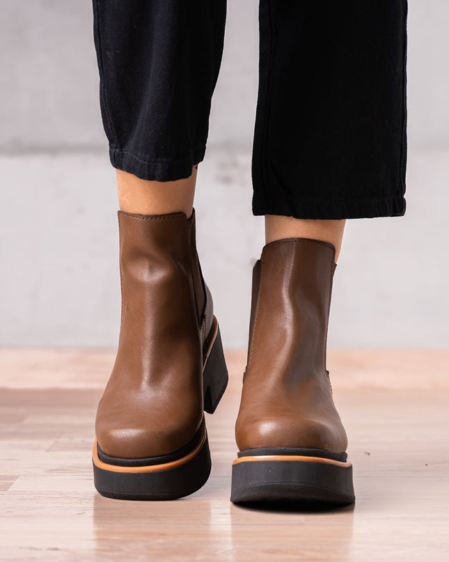 Botines Yuziba - Marrón - Tienda Nébula
