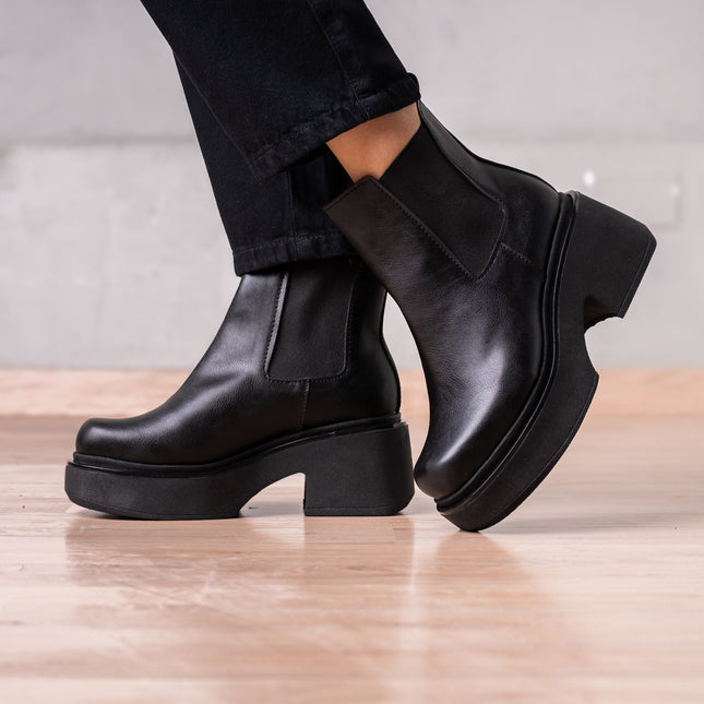 Botines Yuziba - Negro - Tienda Nébula