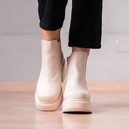 Botines Yuziba - Nude - Tienda Nébula