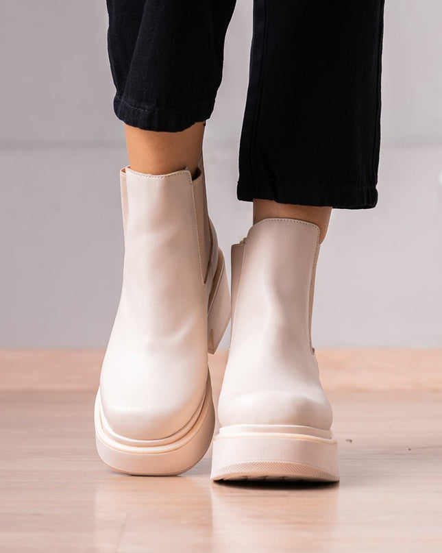 Botines Yuziba - Nude - Tienda Nébula