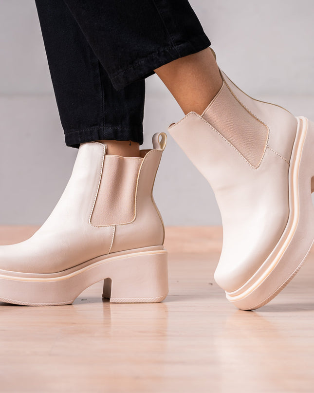 Botines Yuziba - Nude - Tienda Nébula