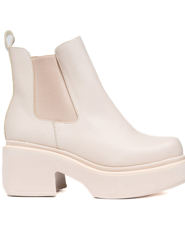 Botines Yuziba - Nude - Tienda Nébula