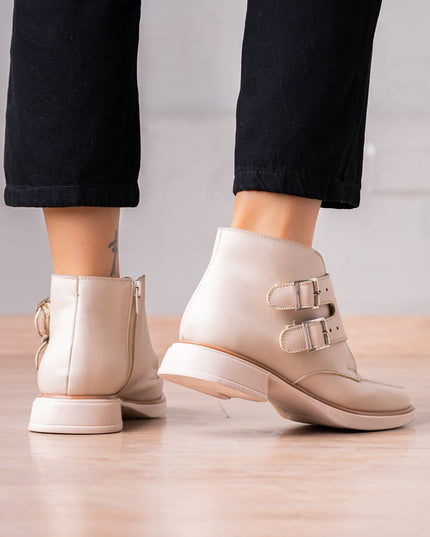 Botines Zomarth - Nude - Tienda Nébula